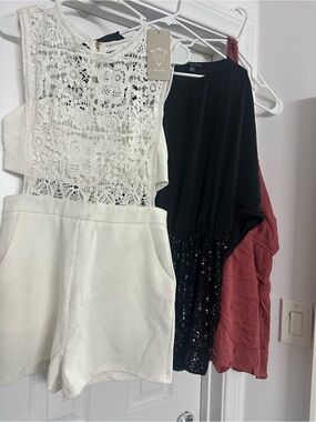 Bundle lot of 3 skort dresses large